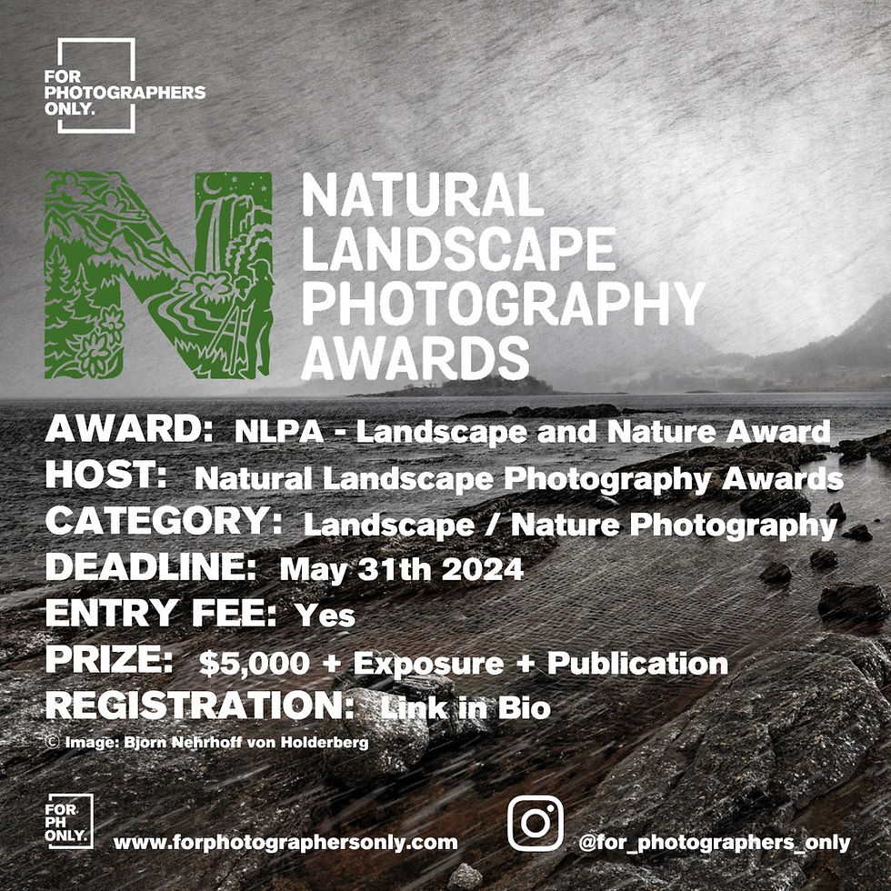 Natural Landscape Photography Award 2024