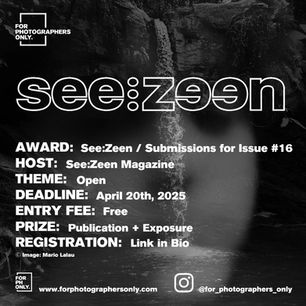 SEE:ZEEN Magazine - Submissions for Issue #16