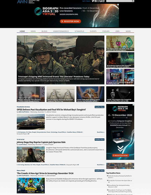 ANIMATION WORLD NETWORK