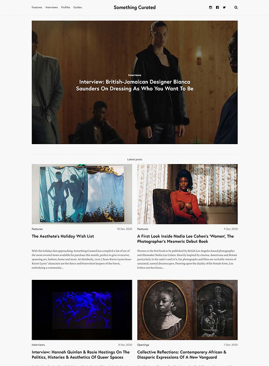 SOMETHING CURATED