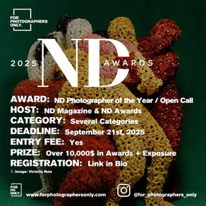 ND Awards - 12th Annual Edition Neutral Density Photography Awards 2025