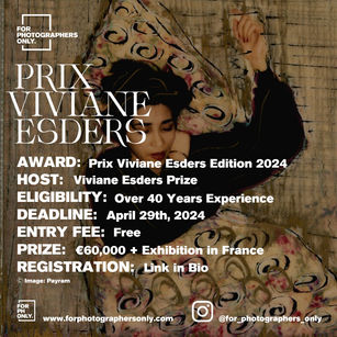 Viviane Esders Prize 2025 - Call For Entries