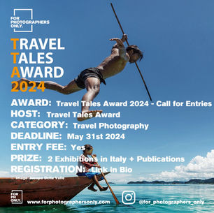 Travel Tales Award 2024 - Call for Entries