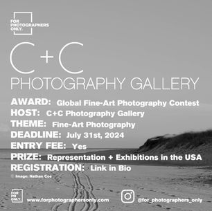 Global Fine-Art Photography Contest by C+C Gallery