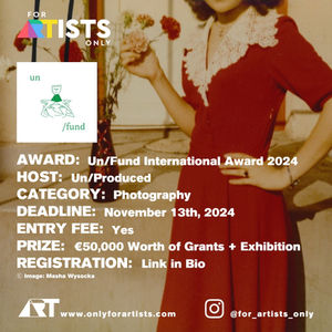 Un/Fund 2024 - International Photo Award