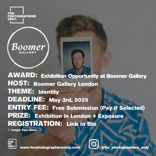 The Boomer Gallery - "Identity" Call For Artists