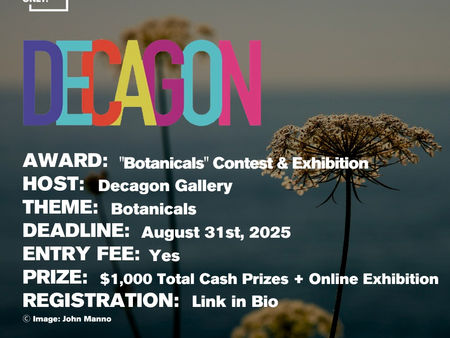 Decagon Gallery - "Botanicals" Online Photography Exhibition