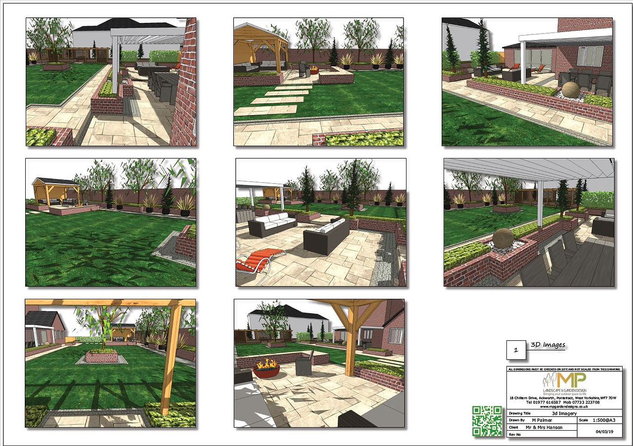 Concept plan-1 for a property in Wakefield, West Yorkshire.