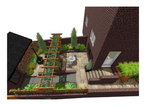 Garden design for a property in Barnsley by MP Landscape & Garden Design Ltd