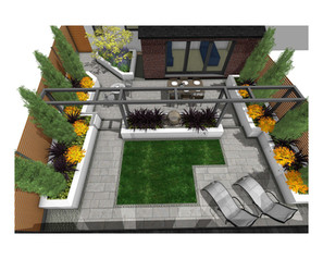 Garden design for a property in Doncaster by MP Landscape & Garden Design