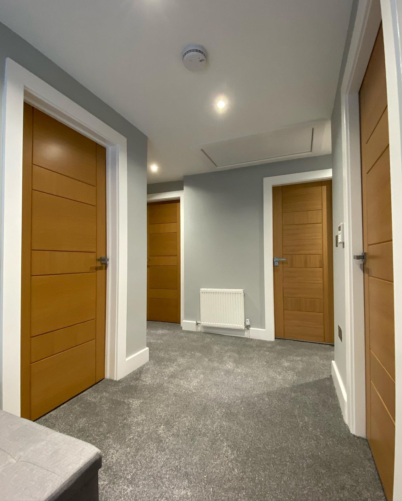 Oak veneer doors, Alwoodley, Leeds-3