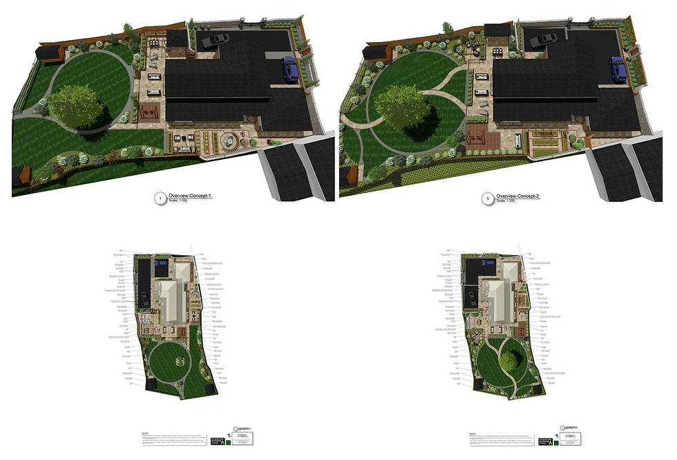 Landscape design for a property in Pontefract by MP Landscape & Garden Design Ltd