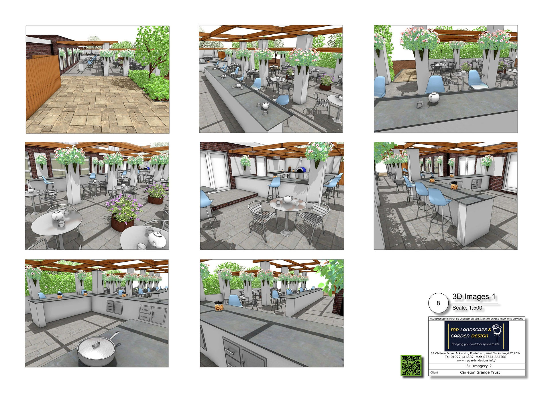 Landscape design for a property in Pontefract by MP Landscape & Garden Design