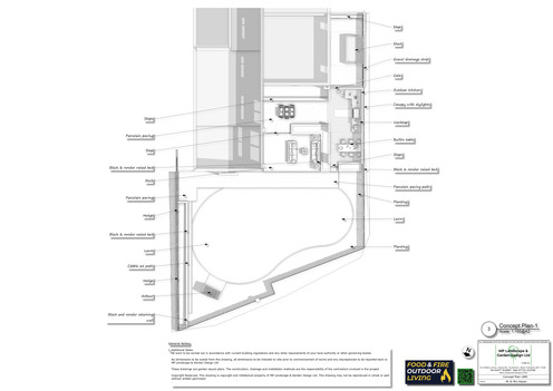 Landscape design for a property in Pontefract by MP Landscape & Garden Design Ltd