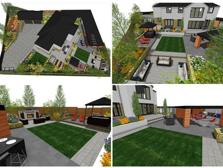 Garden Design Concept & Walkthrough Animation for an Outdoor Space in Huddersfield