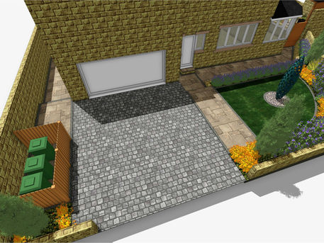 Front Garden Transformation in Batley.