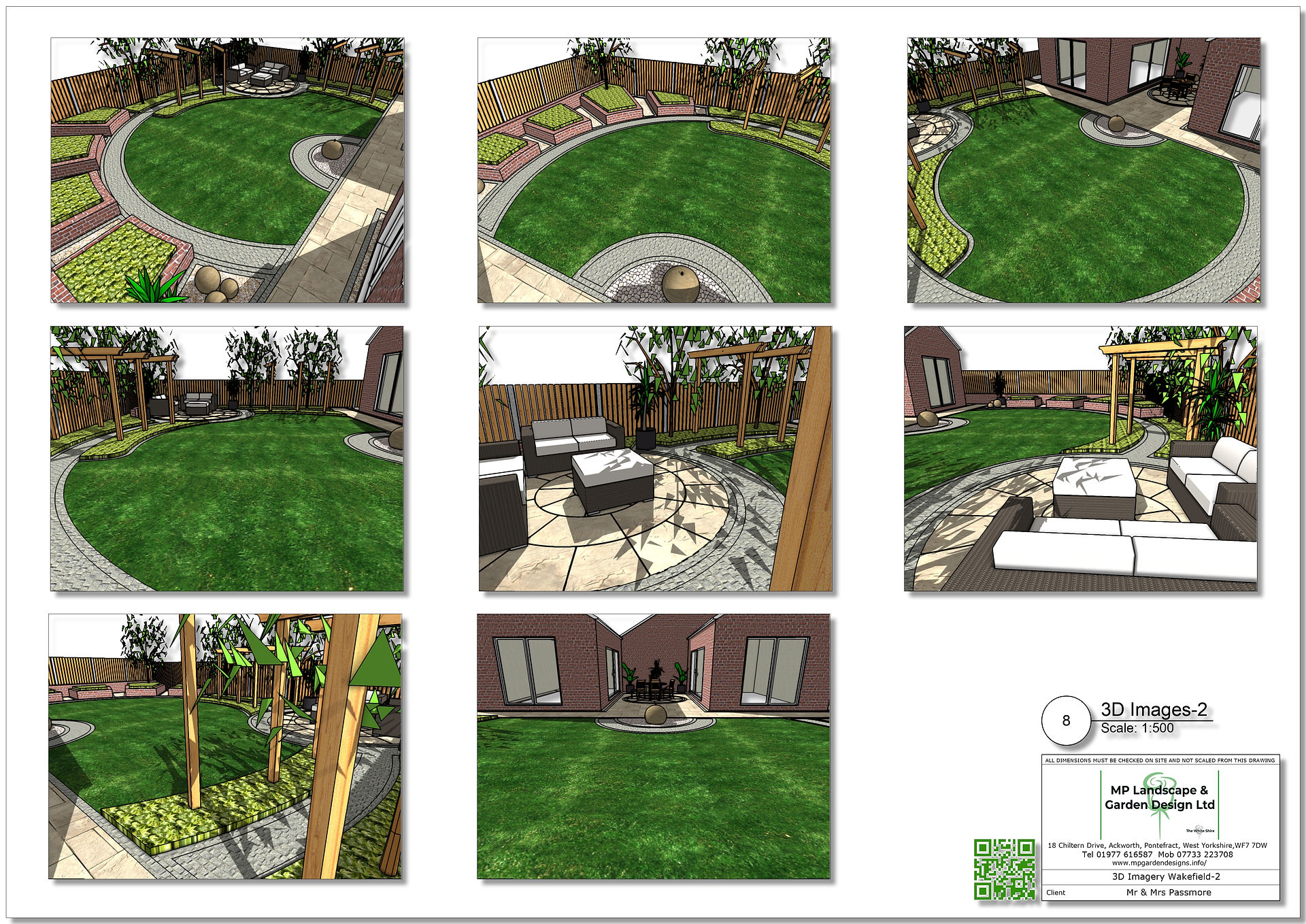 Landscape design plans for a property in Darrington by MP Landscape & Design Ltd.