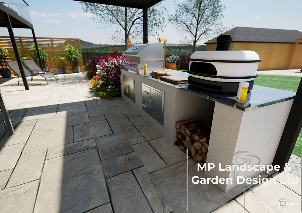 Garden design by MP Landscape & Garden Design Ltd