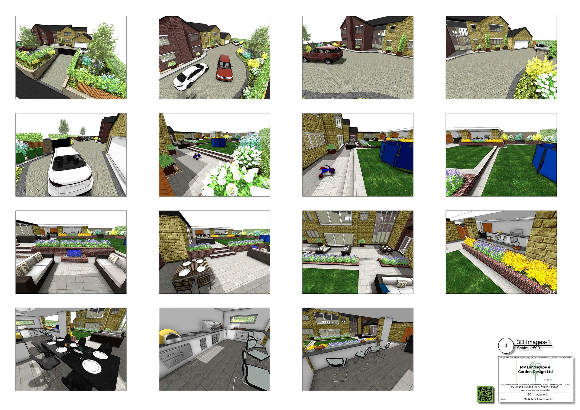 Landscape design for a property in Leeds by MP Landscape & Garden Design Ltd