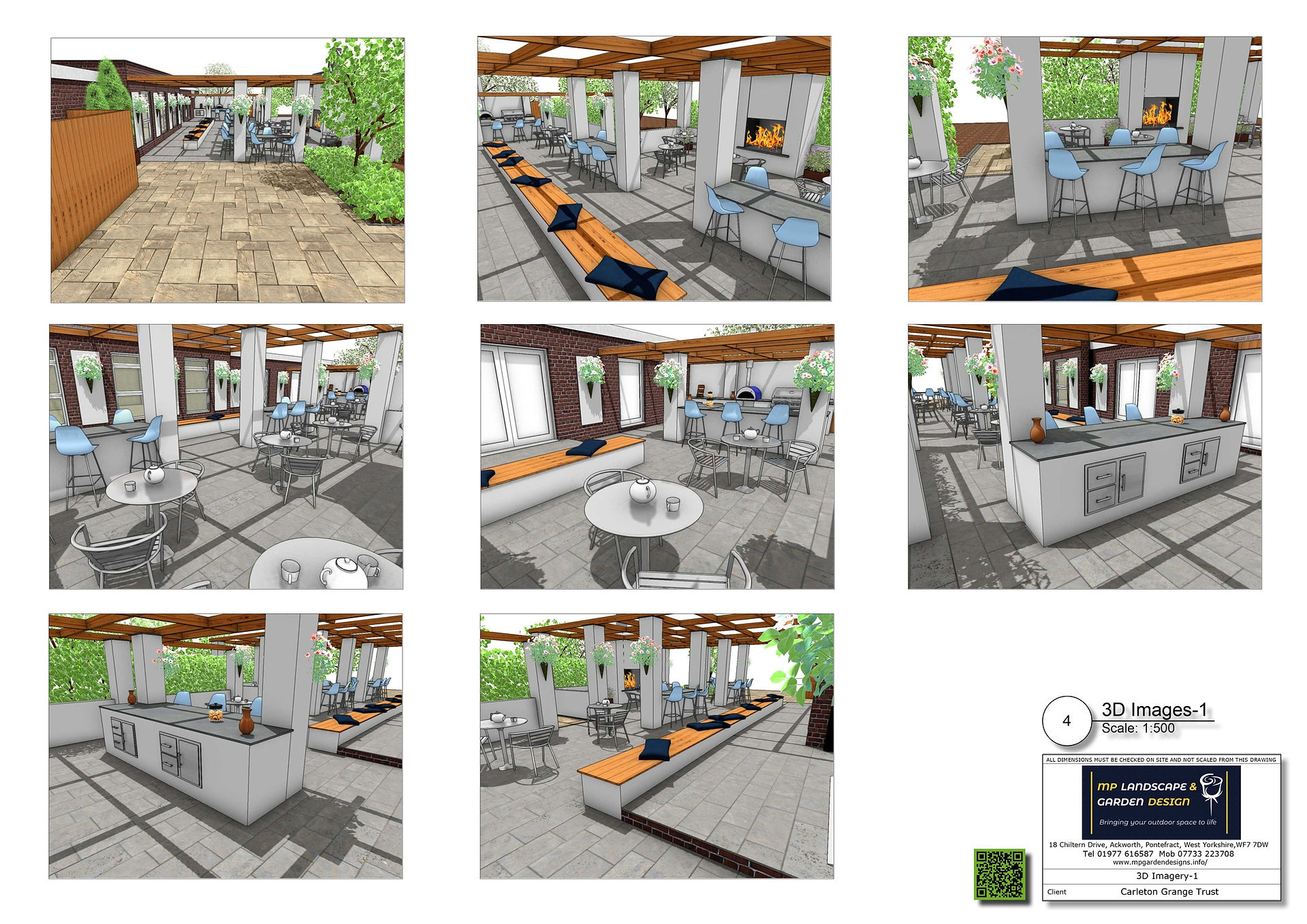 Landscape design for a property in Pontefract by MP Landscape & Garden Design