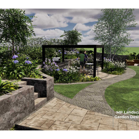 Landscape Design for a Property in Homfirth