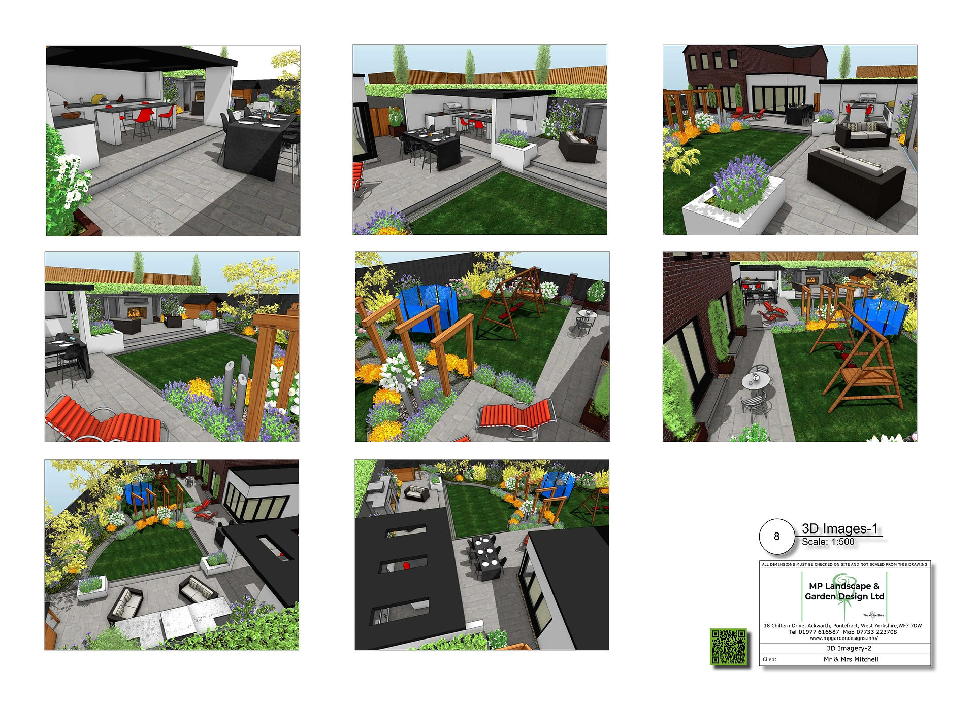 Landscape design for a property in Pontefract by MP Landscape & Garden Design Ltd