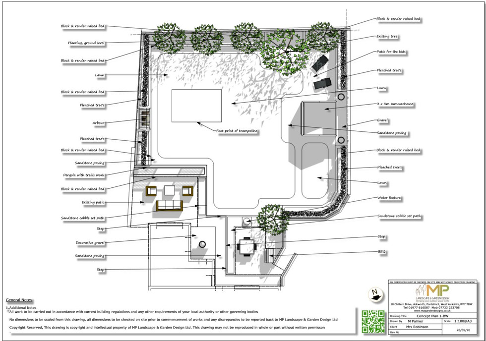 3, Concept plan-1 for a property in Darrington