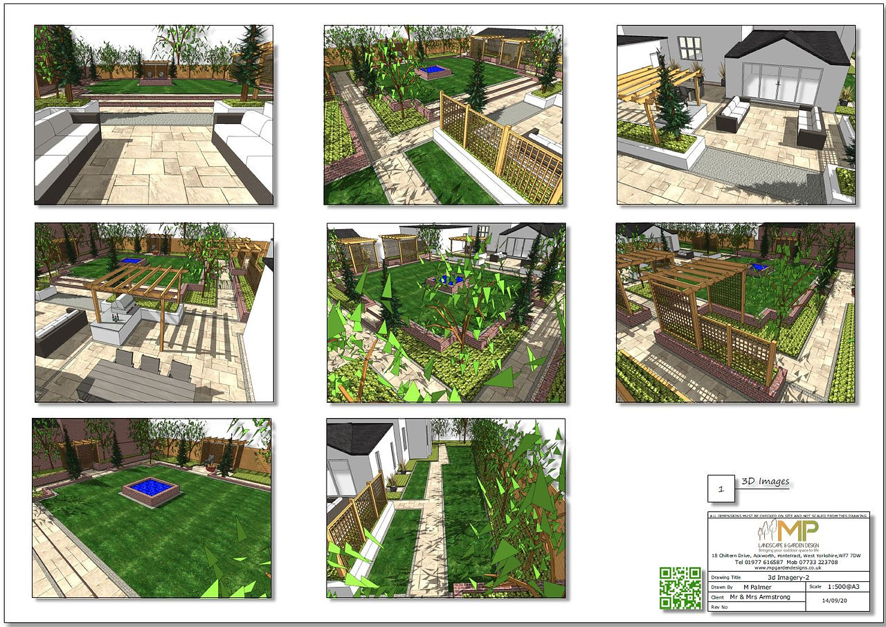 8, Concept plan-2, 3D images for a property in Wakefield