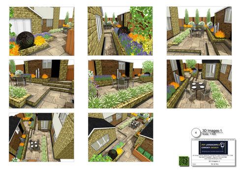 Garden design in Badsworth by MP Landscape & Garden Design.