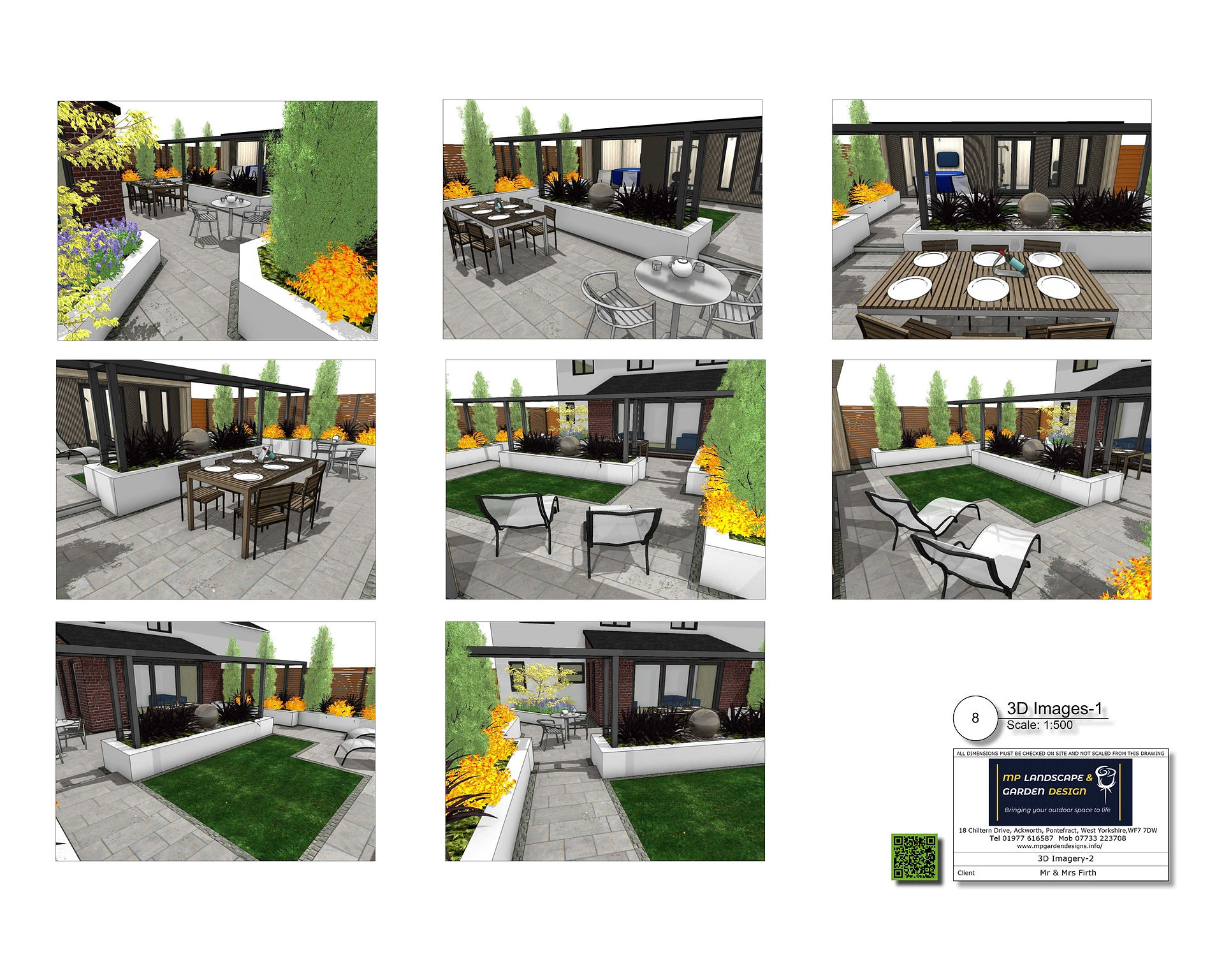 Garden design for a property in Doncaster by MP Landscape & Garden Design