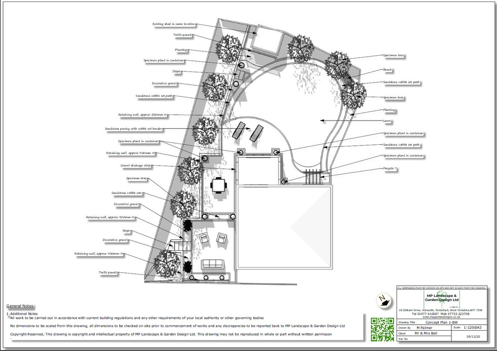 3, Concept plan 1 for a property in Kippax
