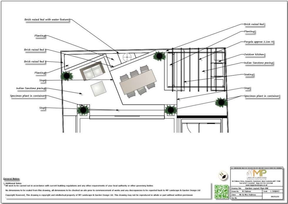 5, Dimensions plan, Wakefield.