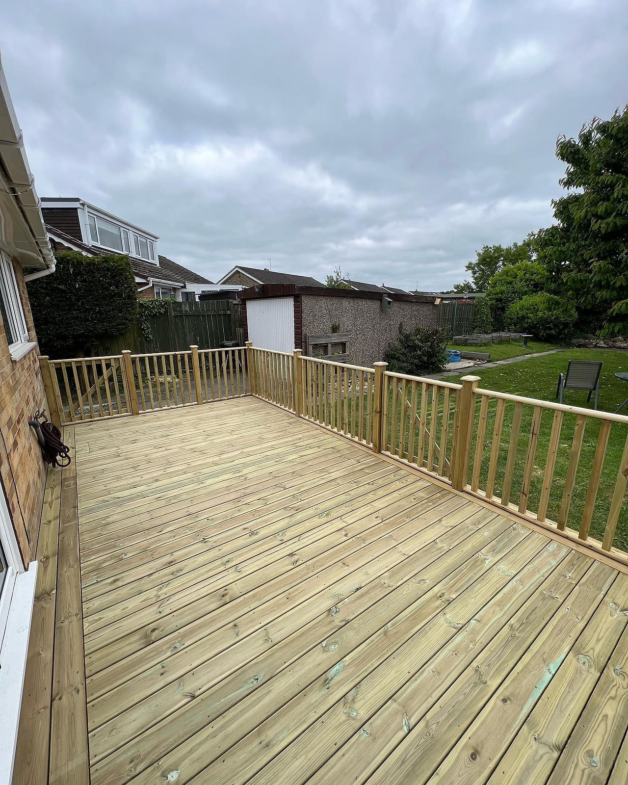 Shire joinery, Harrogate decking project.