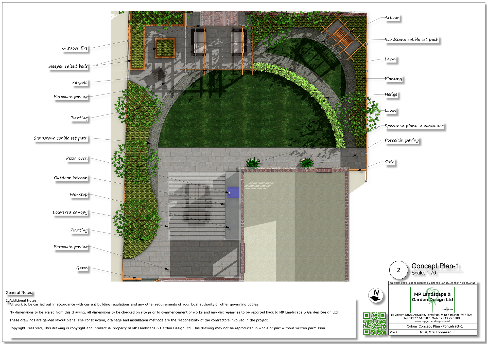 Concept Plans for a property in Knottingley, Pontefract, West Yorkshire.