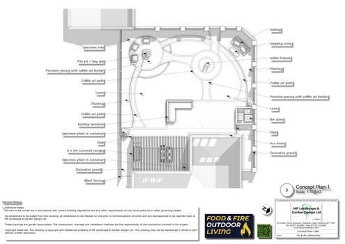 Garden design for a property in Wakefield by MP Landscape & Garden Design Ltd
