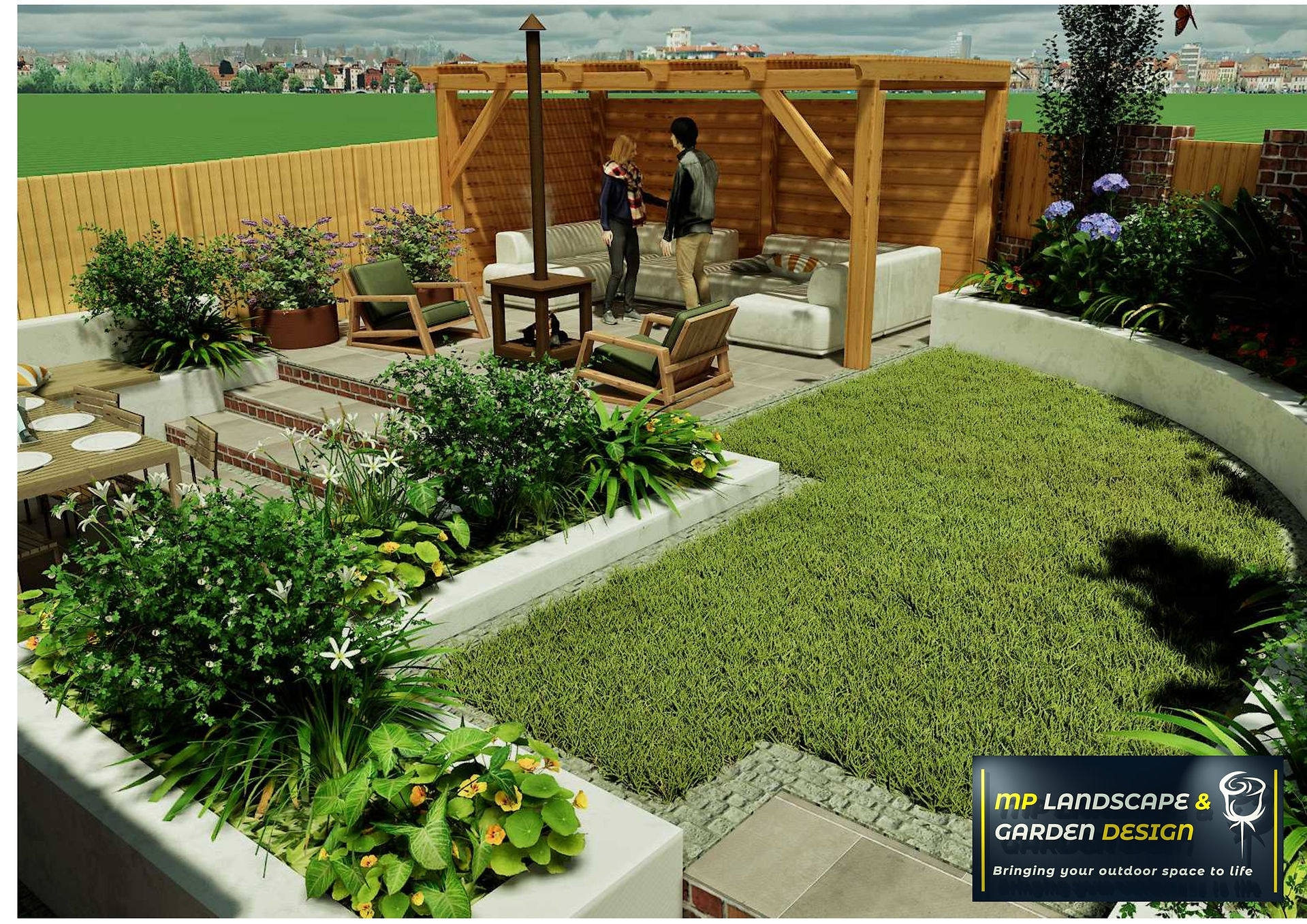 Garden design by MP Landscape & Garden Design