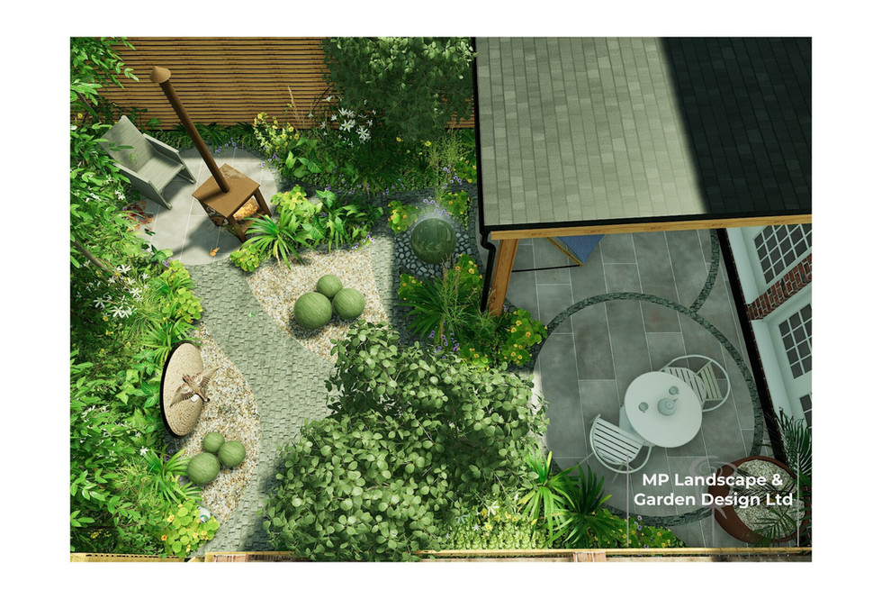 Garden design in Wakefield by MP Landscape & Garden Design