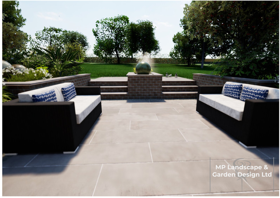 Landscape design plans for a property in Pontefract, by MP Landscape & Garden Design Ltd.