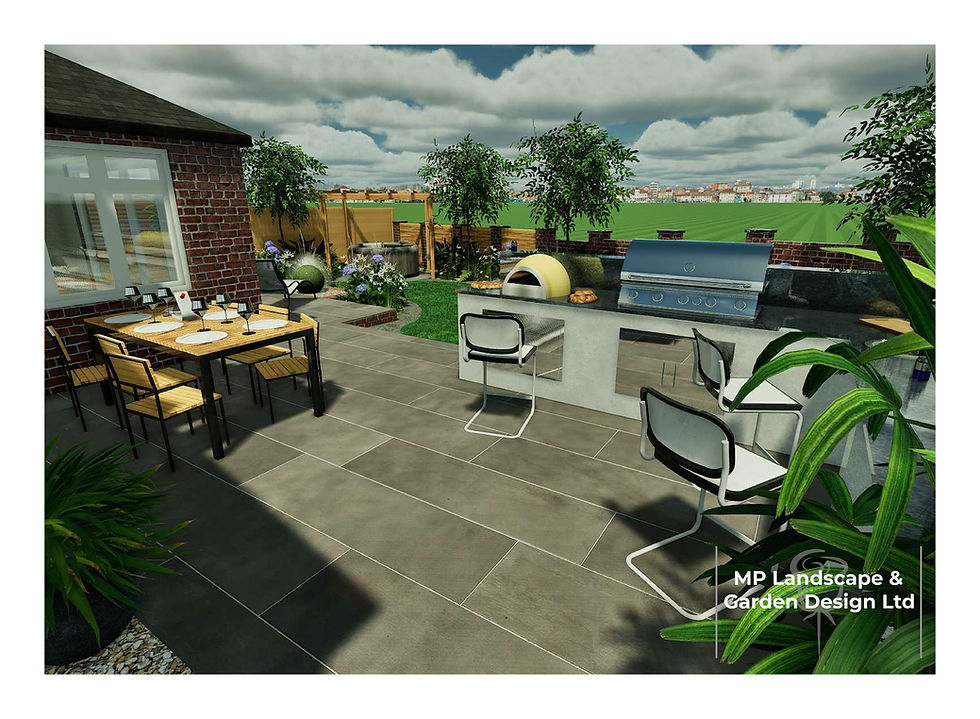 Porcelain paving