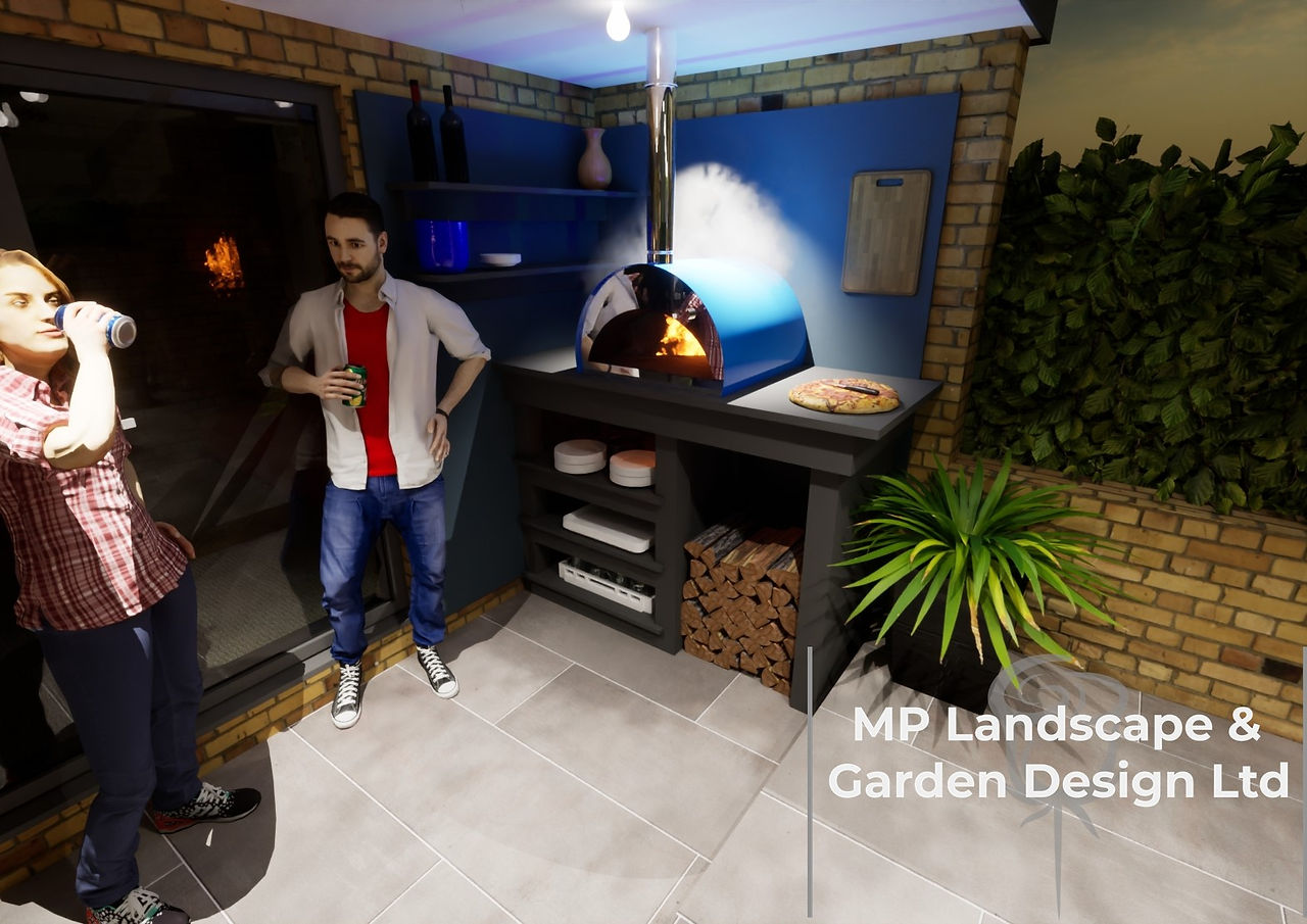Outdoor kitchen design