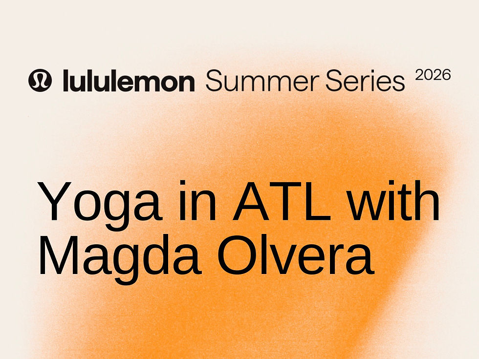 lululemon Summer Series ATL