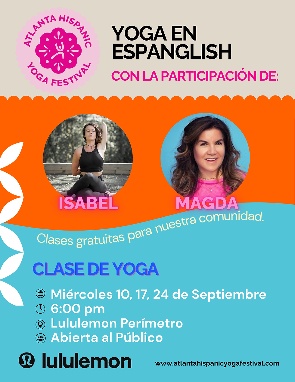 Clase de Yoga en Lululemon Perimeter Mall
