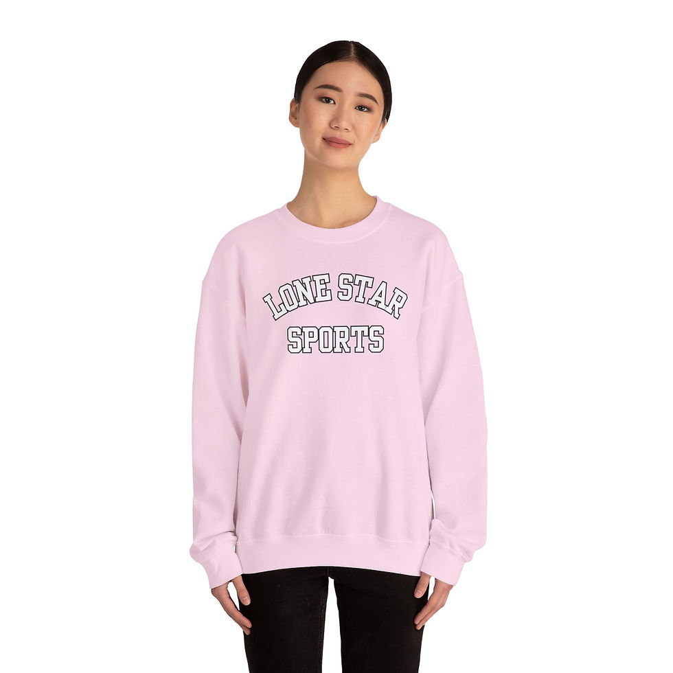 Thumbnail: Light Pink Lone Star Sports Sweatshirt