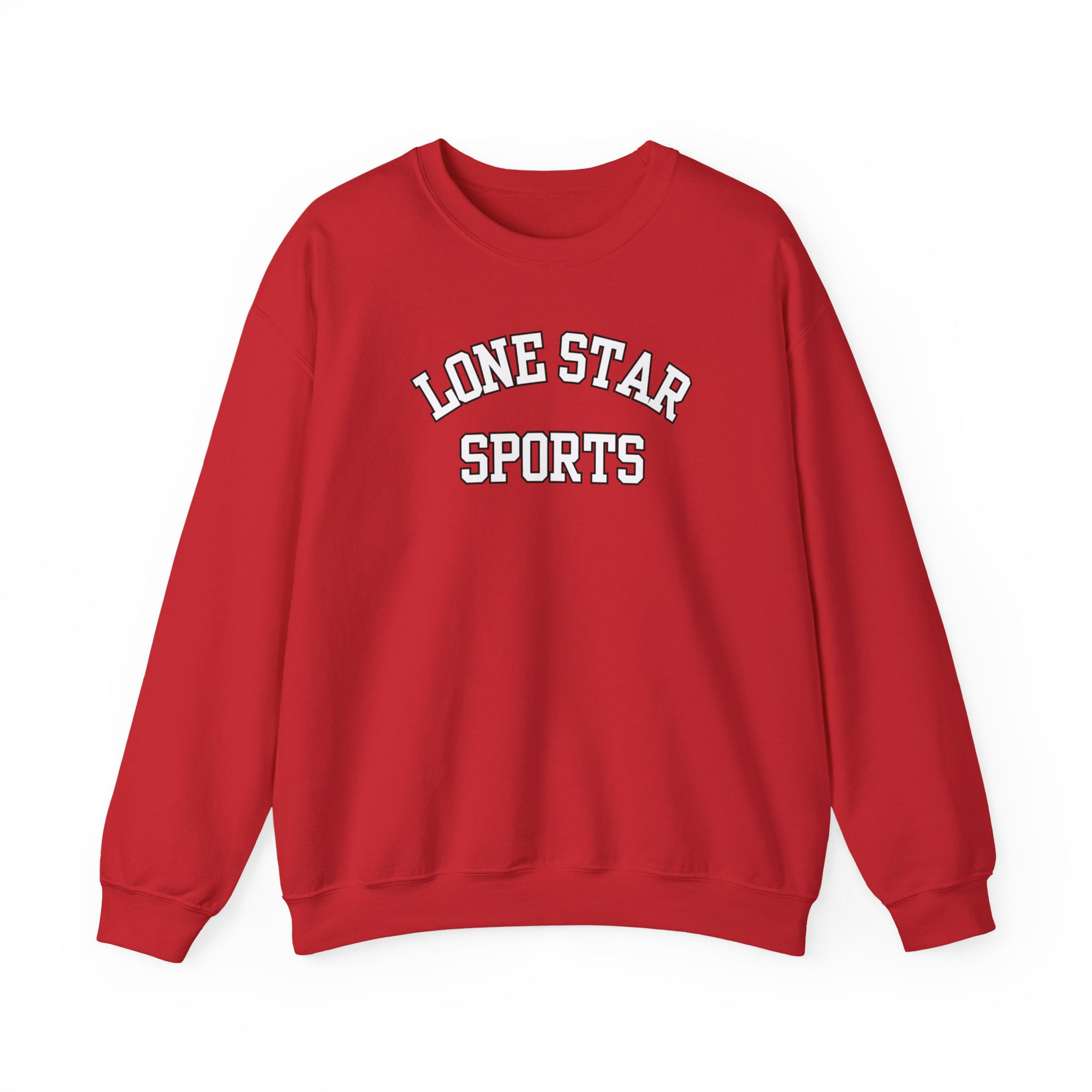 Red Lone Star Sports Sweatshirt