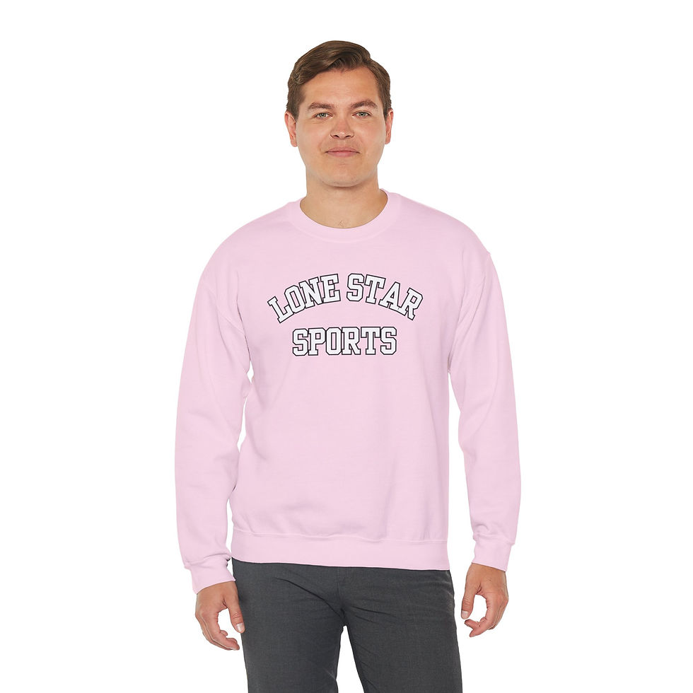 Thumbnail: Light Pink Lone Star Sports Sweatshirt