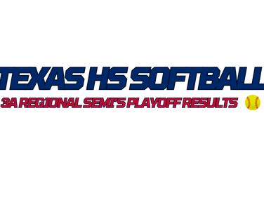 UIL 3A Softball Regional Finals Matchups Are Taking Shape