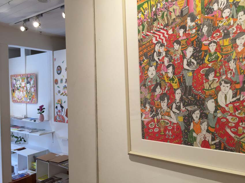 個展「PALADISE DIVE」2015
