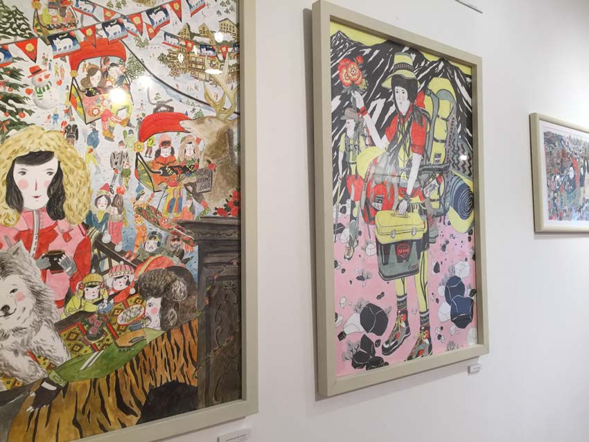 個展「PALADISE DIVE」2015