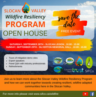 SIFCo HIRES NEW SLOCAN VALLEY WILDFIRE RESILIENCY PROGRAM MANAGER
