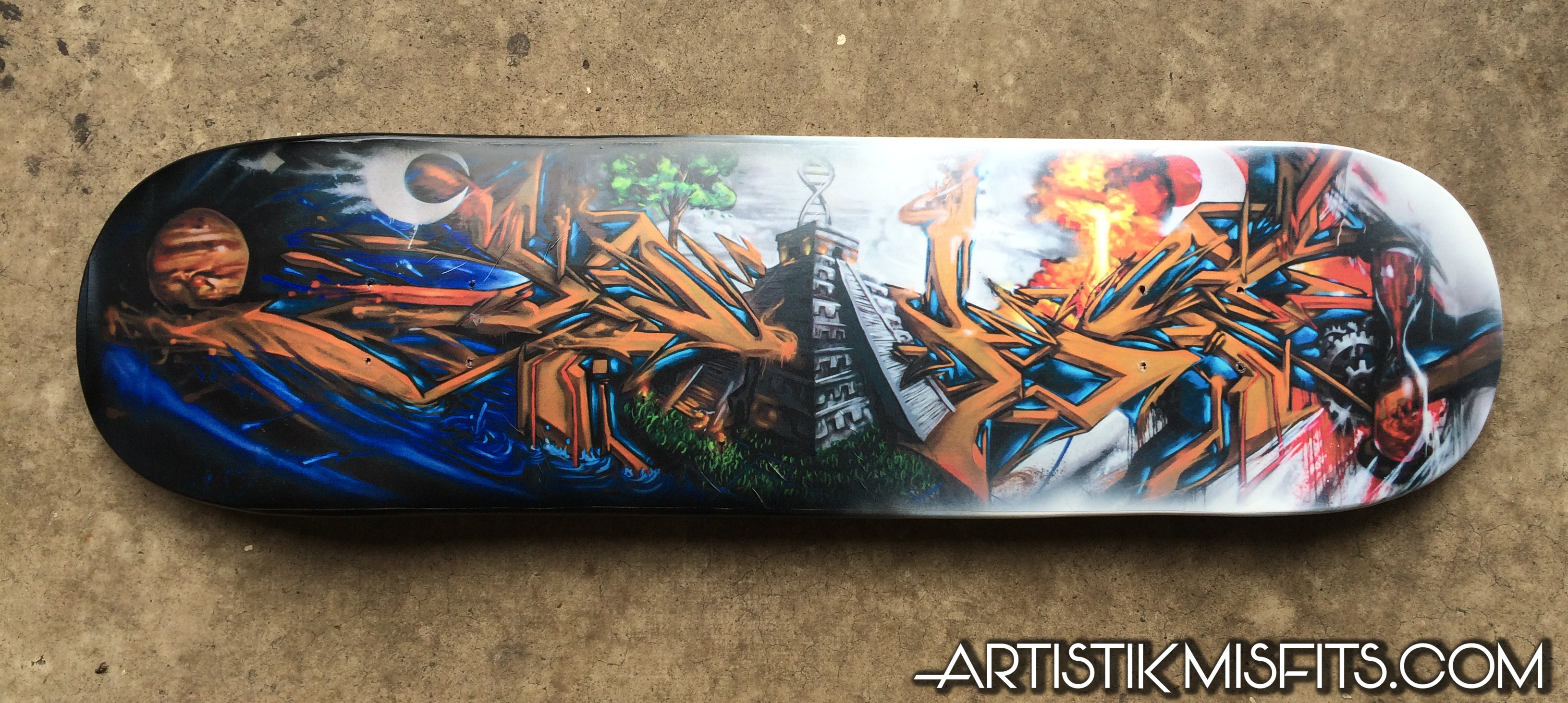 Station Museum "Sode" skateboard